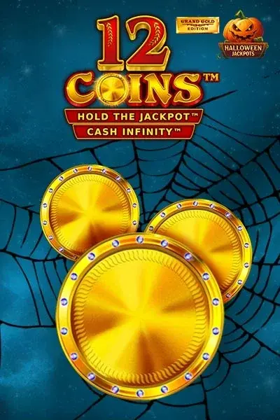 Super Spin Casino: 12 Coins Grand Gold Edition Halloween Jackpots