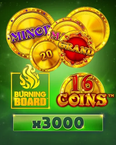16 Coins Burning Board — machine à sous | Super Spin Casino